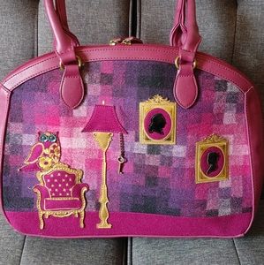Vendula London Purple Chair Shoulder Bag